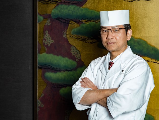 寿司 料理長 辻本 暎治